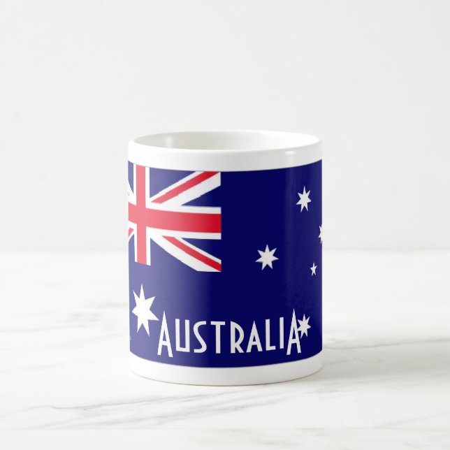 Australien flaggamugg kaffemugg (Center)