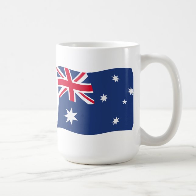 Australien Flaggmugg Kaffemugg (Höger)