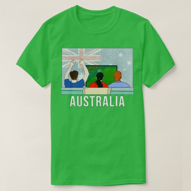Australien Fläkt T Shirt (Design framsida)