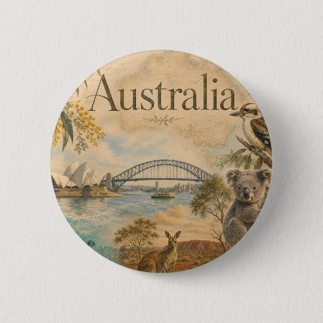 Australien för älskare av Australien  Knapp (Framsida)