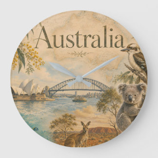 Australien för älskare av Australien Stor Klocka