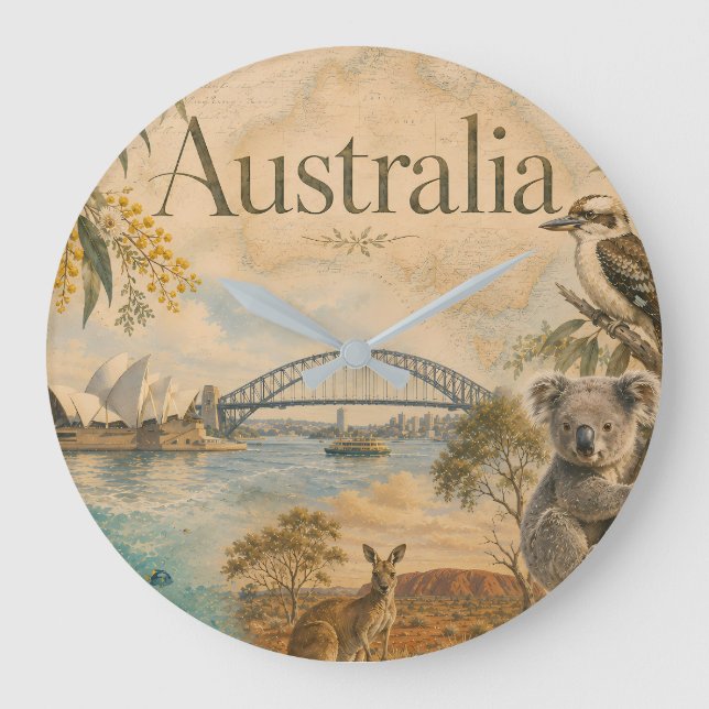 Australien för älskare av Australien  Stor Klocka (Framsida)