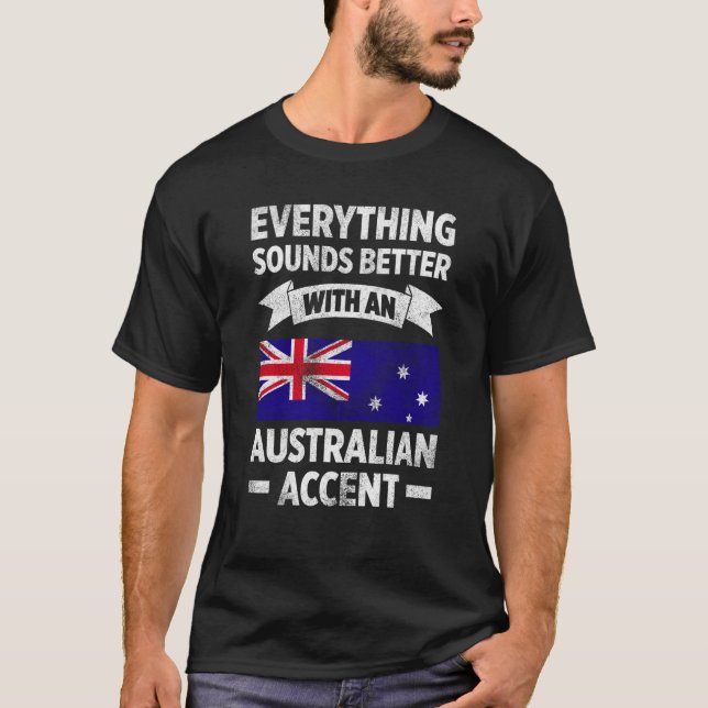 Australien för Proud Australian Aussie Australia R T Shirt (Framsida)