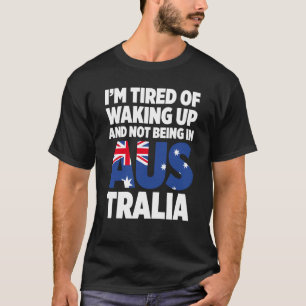 Australien för Proud Australian Aussie Australia R T Shirt