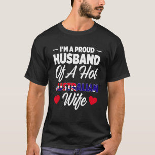 Australien för Proud Australian Aussie Australia R T Shirt