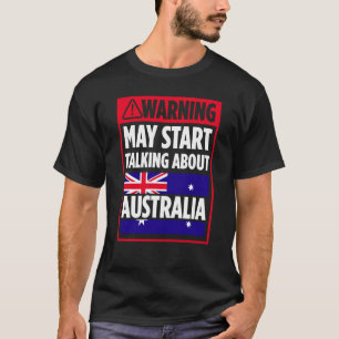 Australien för Proud Australian Aussie Australia R T Shirt