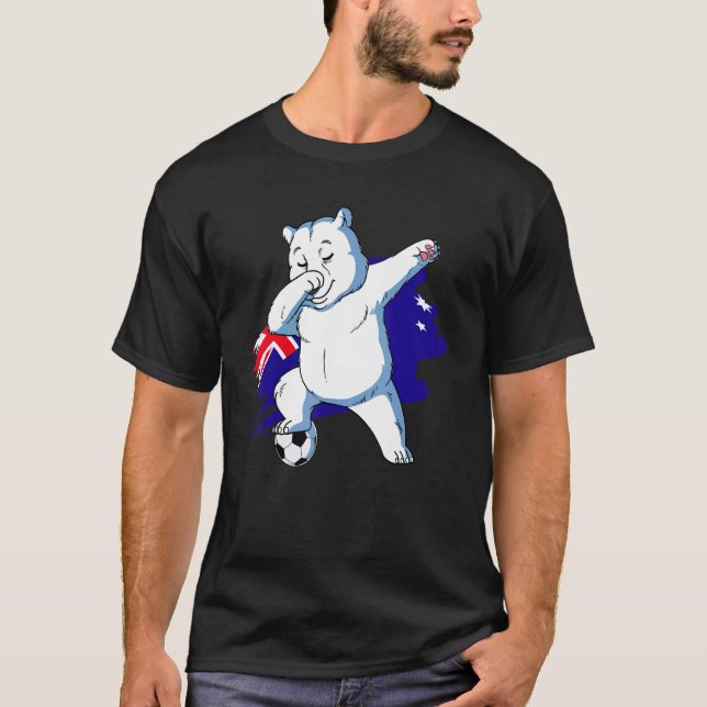 Australien Fotboll 1 T Shirt (Framsida)