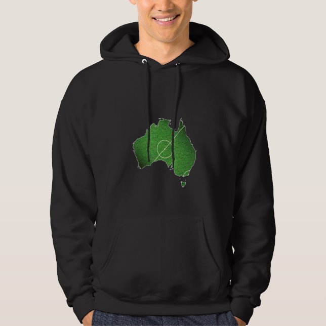 Australien Fotbollsarena Hoodie (Framsida)