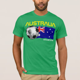 Australien fotbollT-tröja T Shirt