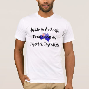Australien från lokal och importerade ingrediense tröja