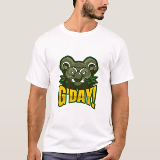 Australien, G'day, Kola, Aussie Spirit T Shirt
