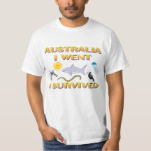 Australien gick jag, mig överlevde