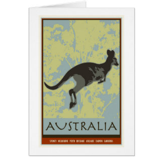 Australien Hälsningskort