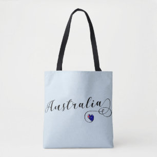 Australien Heart Matkasse, Australien Tygkasse