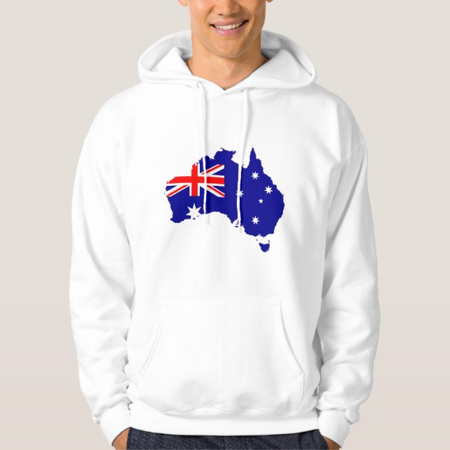 Australien 🦘 hoodie 🦘 (Framsida)