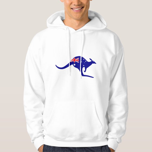 Australien 🦘 hoodie 🦘 (Framsida)