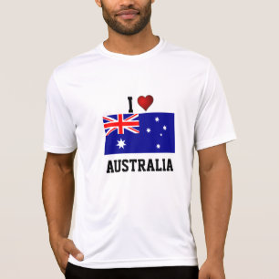 AUSTRALIEN: I KÄRLEK AUSTRALIA T-SHIRT