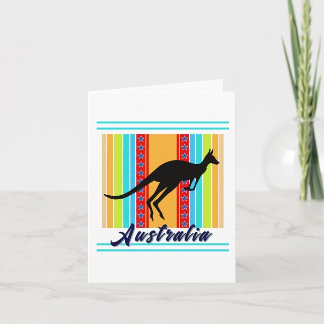 Australien Inbjudan (Framsida)