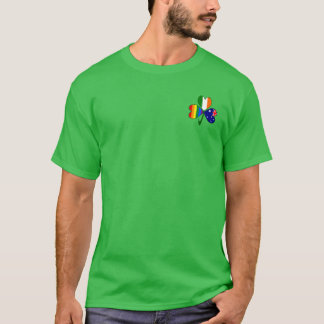 Australien, Irland Gay pride Shamrock T Shirt