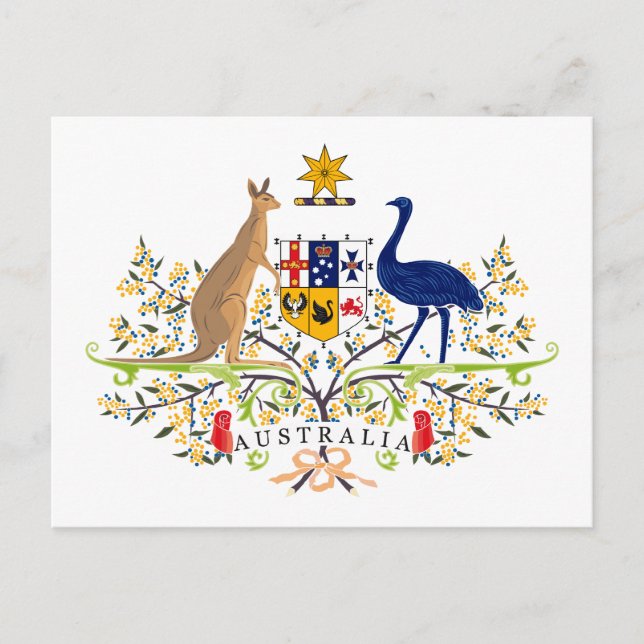 Australien Jackar Arm Postcard Vykort (Framsida)