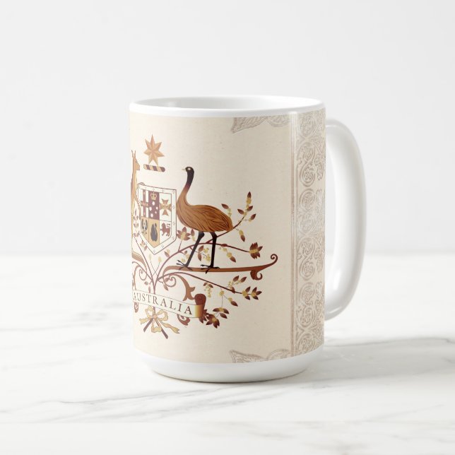 Australien Jackar av Arm Brown Tint Kaffemugg (Framsida höger)