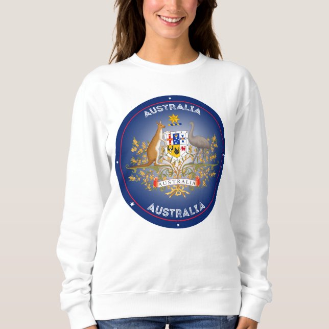 Australien Jackar av Arm Circle Shape T Shirt (Framsida)