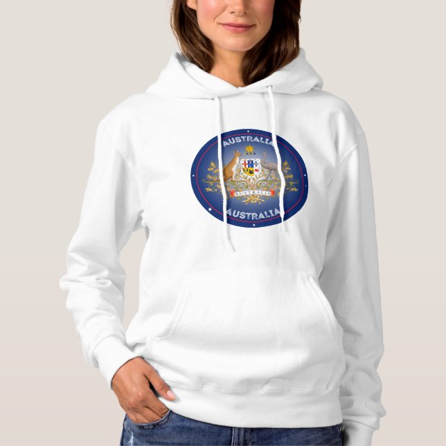 Australien Jackar av Arm Circle Shape T Shirt (Framsida)