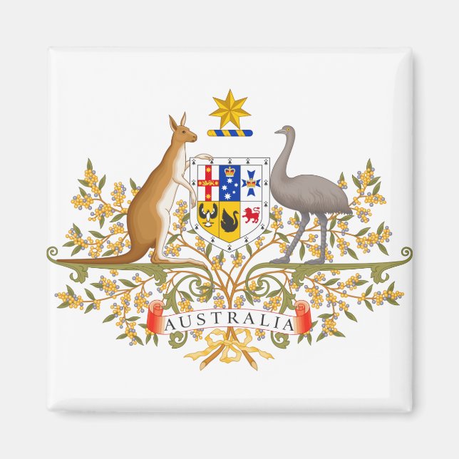Australien jackar av arm magnet (Framsidan)