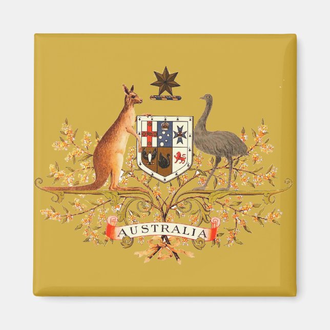 Australien jackar av arm magnet (Framsidan)