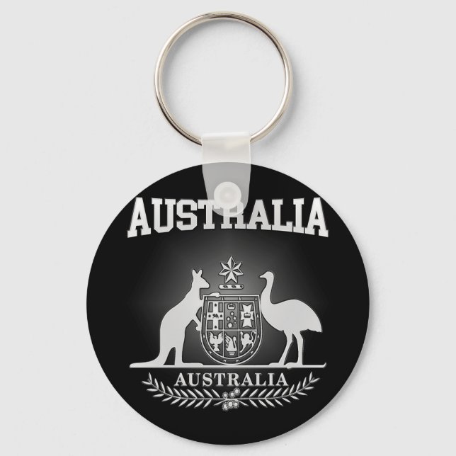 Australien Jackar om Arm Nyckelring (Framsida)