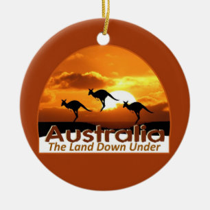 AUSTRALIEN JULGRANSPRYDNAD KERAMIK