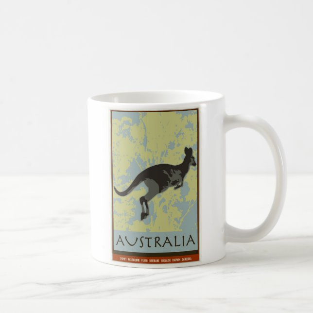 Australien Kaffemugg (Höger)