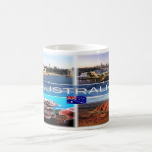Australien - kaffemugg