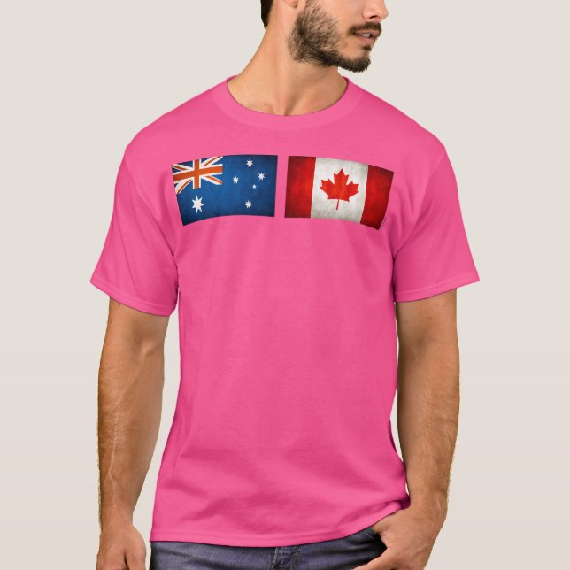 Australien Kanada Vänskap T Shirt (Framsida)