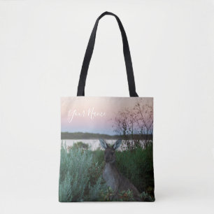 Australien Kangaroo Animal Wildlife Sunset Natatur Tygkasse
