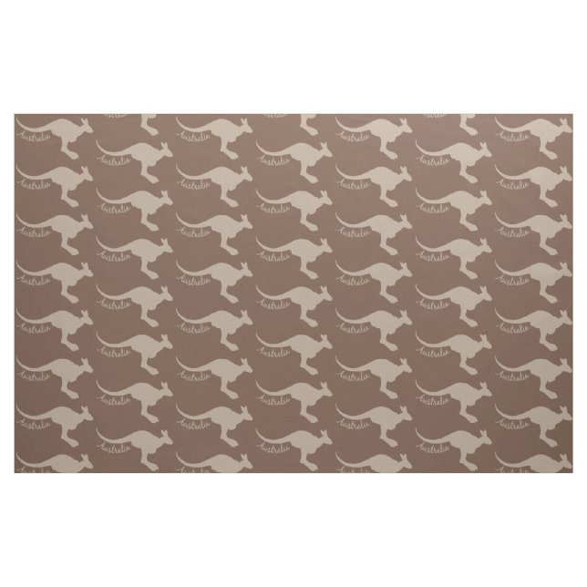 Australien Kangaroo anpassningsbar färg Tyg (Fat Quarter)