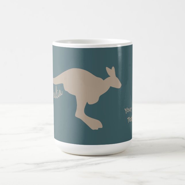 Australien Kangaroo anpassningsbar mugg (Center)
