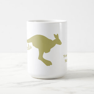 Australien Kangaroo anpassningsbar mugg