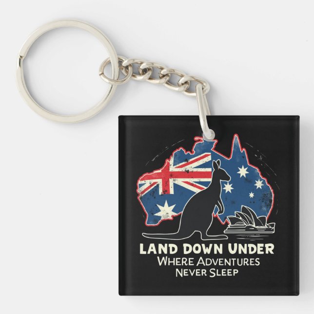 Australien Kangaroo Aussies land ned under (Framsidan)