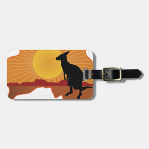Australien Kangaroo Bagagebricka