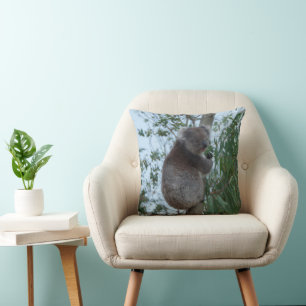 Australien Kangaroo Island Cute Koala i Träd Kudde