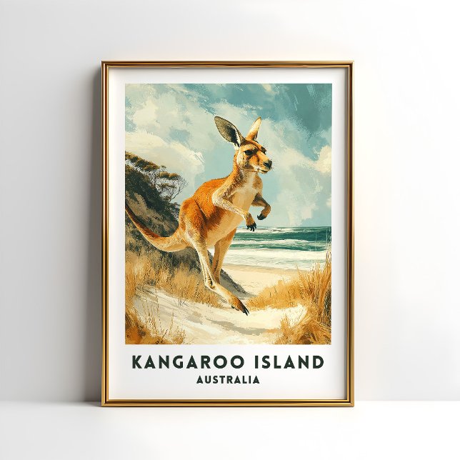 Australien Kangaroo Island Resa Poster (Skapare uppladdad)