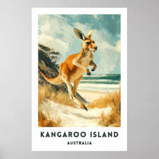 Australien Kangaroo Island Resaffisch Poster