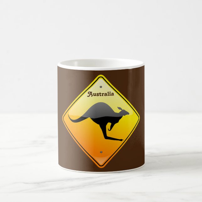 Australien Kangaroo Kaffemugg (Center)