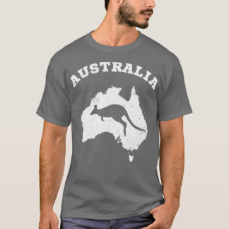 Australien Kangaroo PatrioticVintage T Shirt