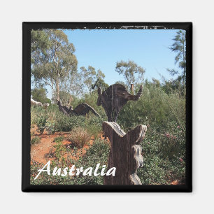 Australien - känguru (magneten) magnet