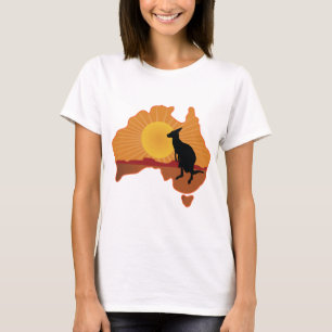 Australien känguru tee