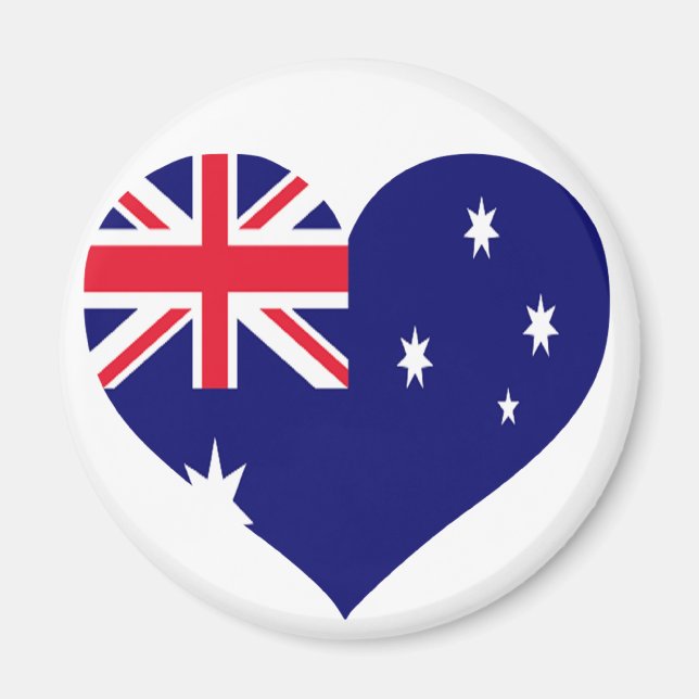 Australien Kärlek Magnet (Framsidan)