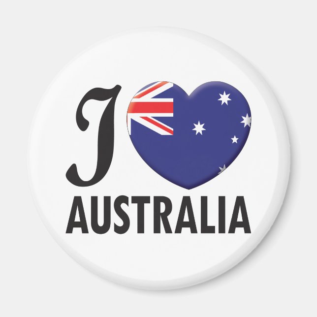 Australien Kärlek Magnet (Framsidan)