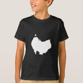 Australien Karta ned under Visual Pun Humor Tee Shirt